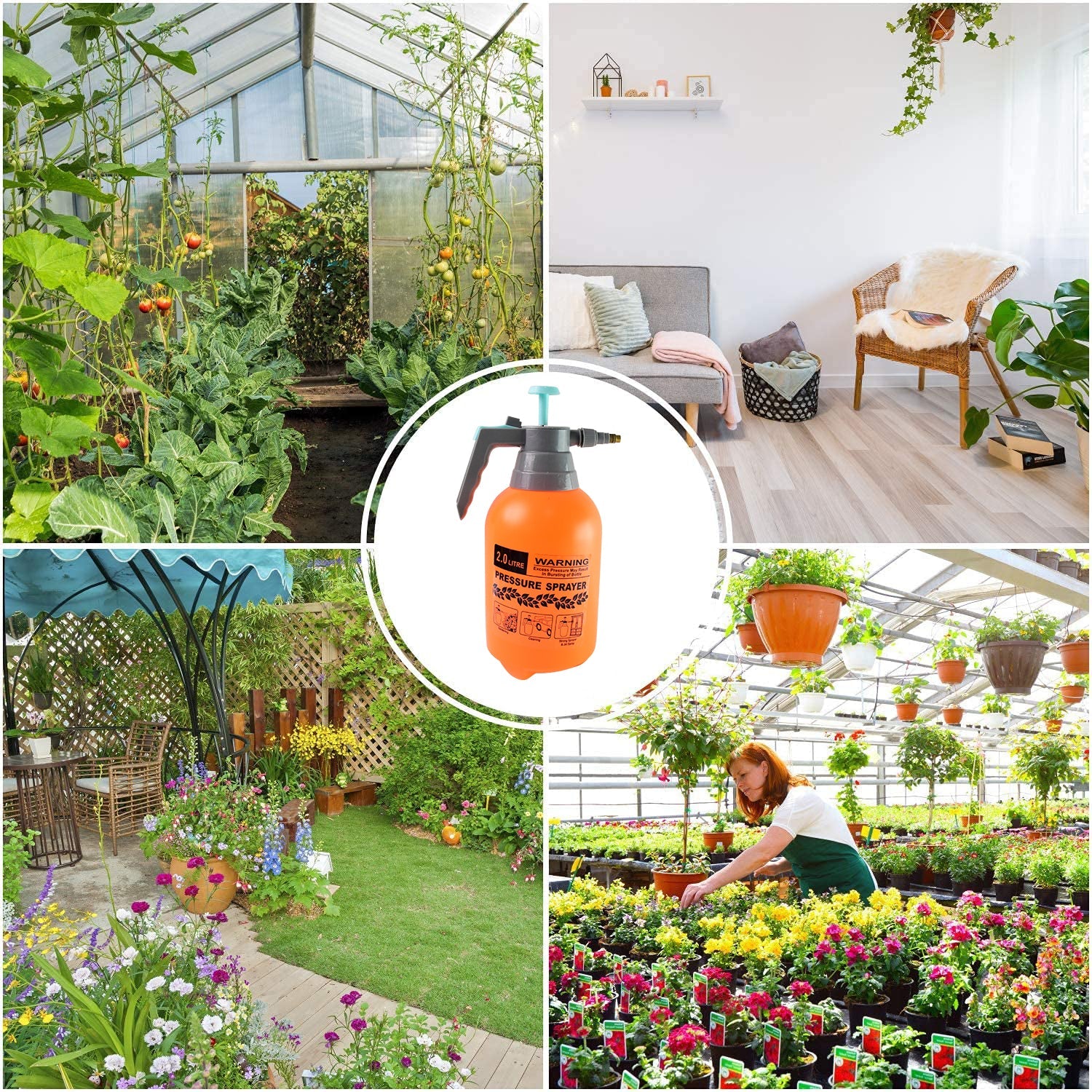 Adjustable Pressure Garden Sprayer