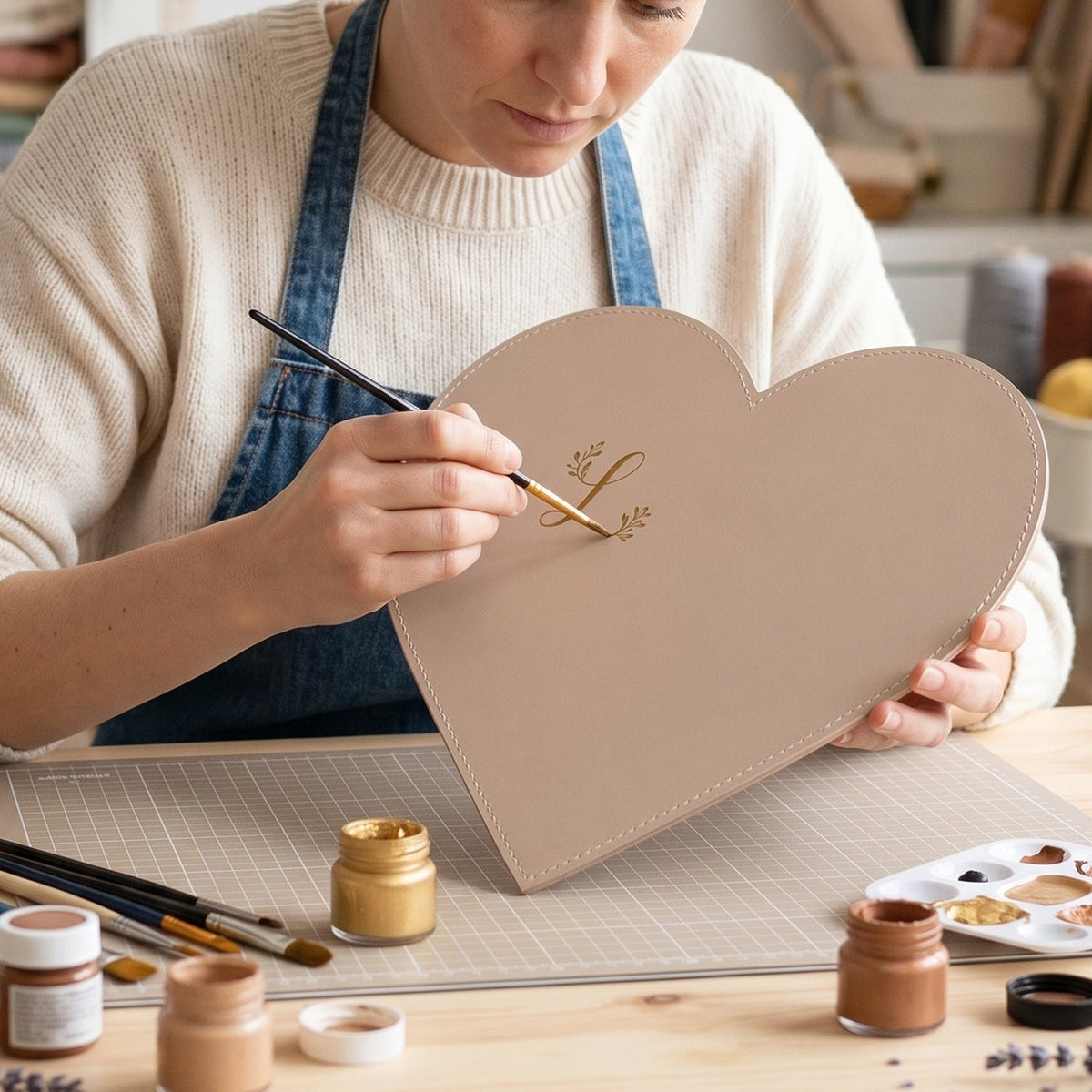 Heart Shaped Art Board