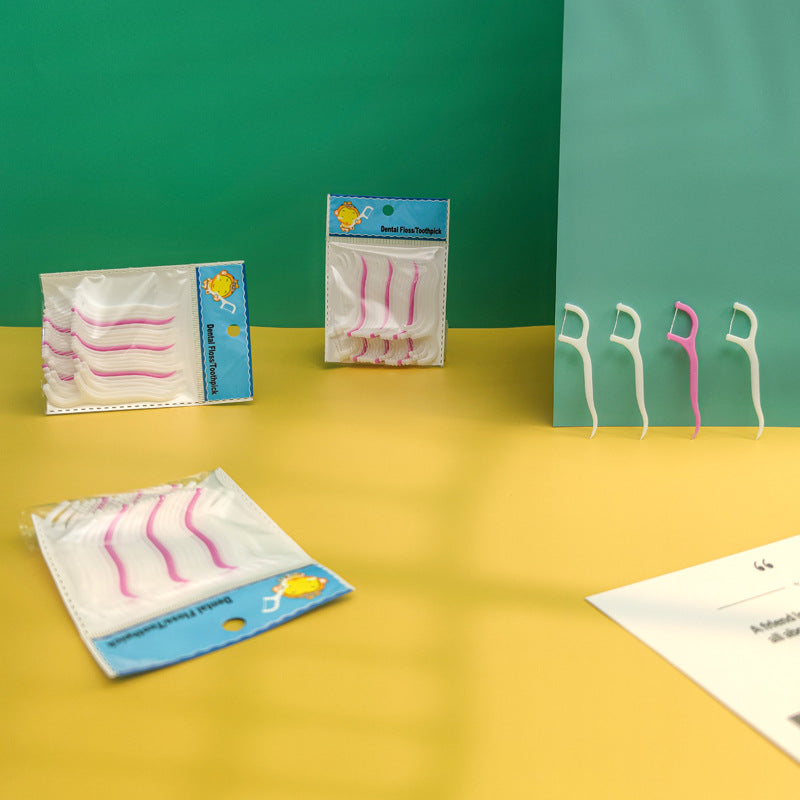 Dual Floss & Toothpick Stick