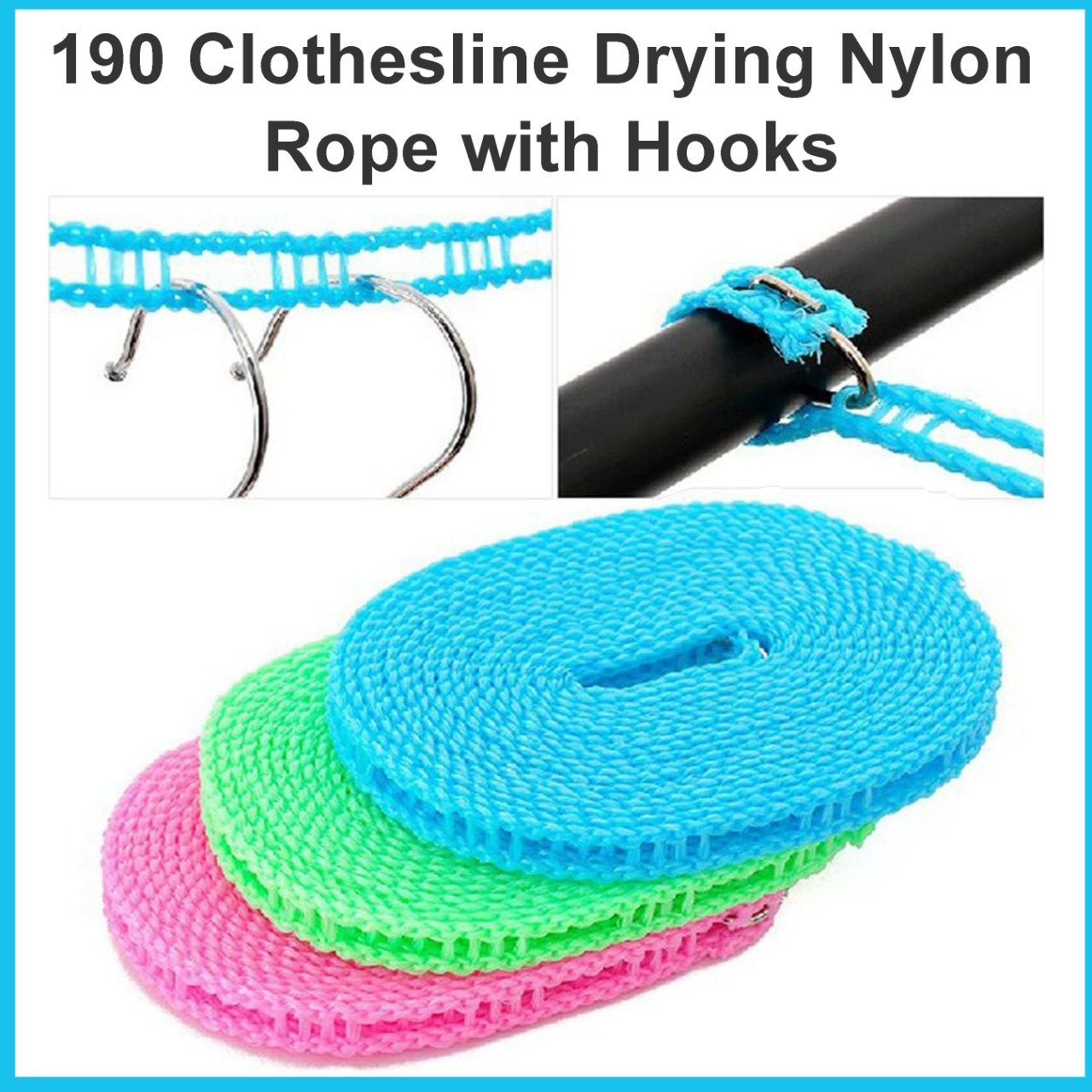 Travel Clothesline Rope