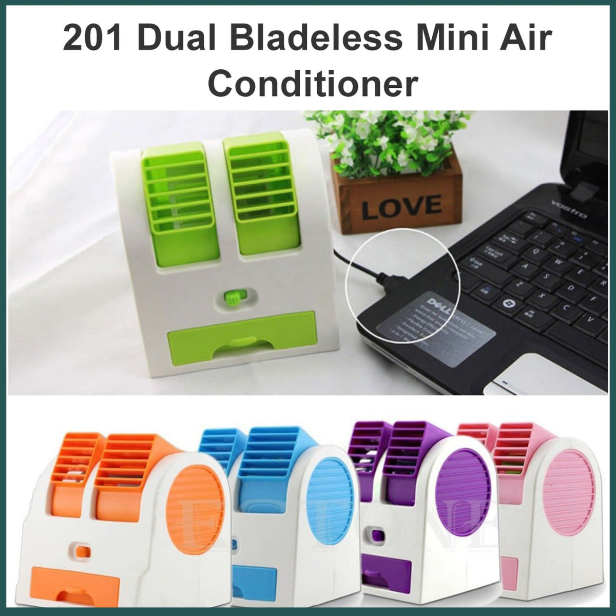 Mini Bladeless Cooler