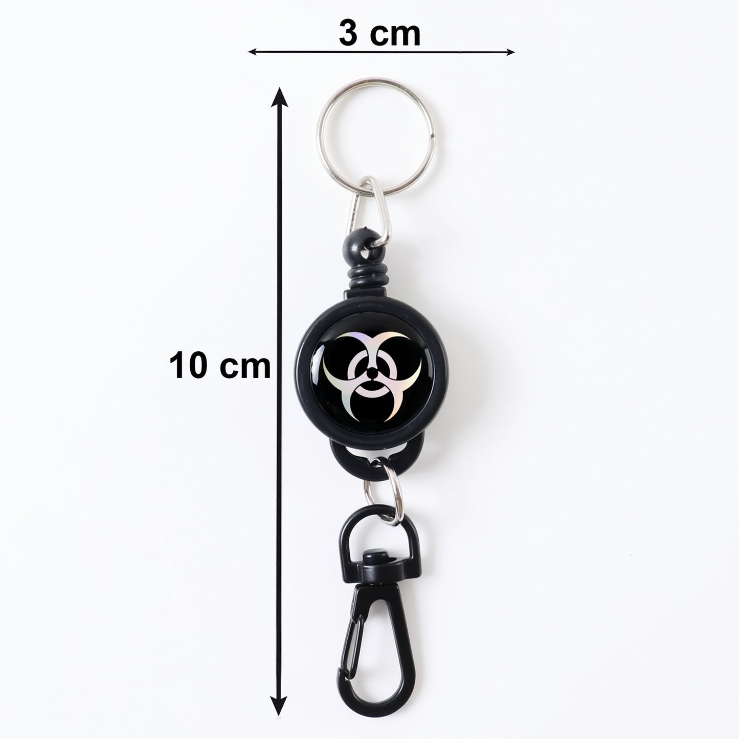 Retractable Keychain Clip Holder