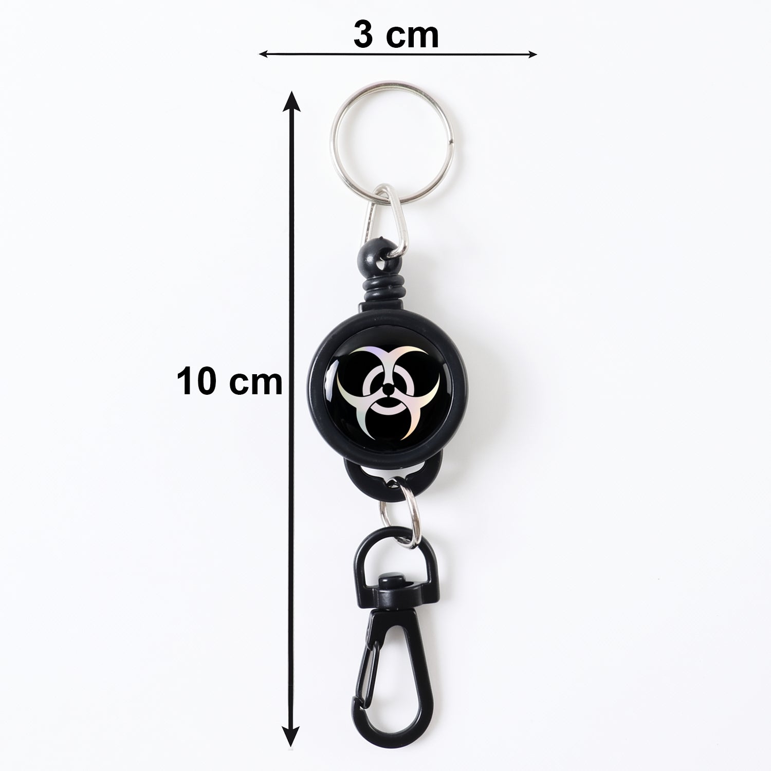 Retractable Keychain Clip Holder