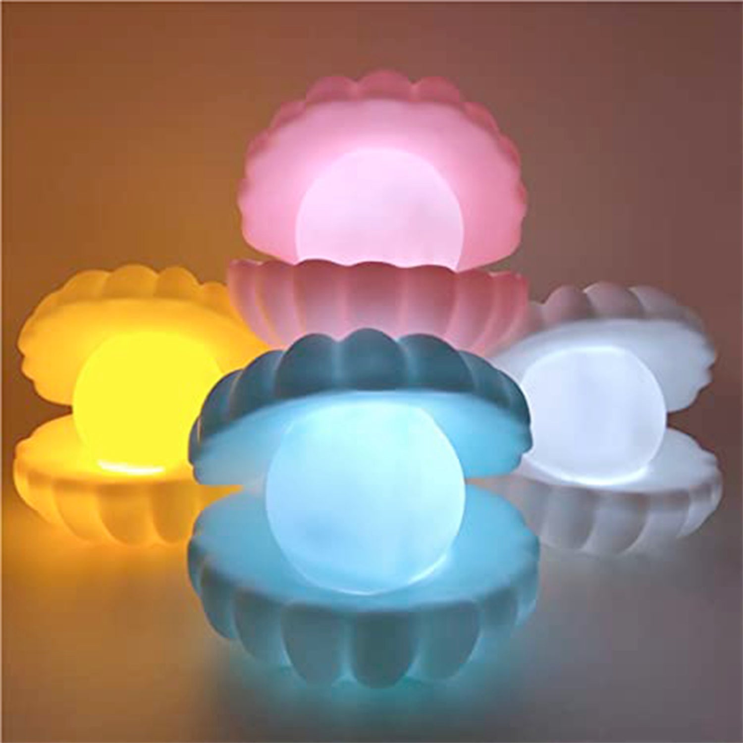 Pearl Shell LED Night Lamp