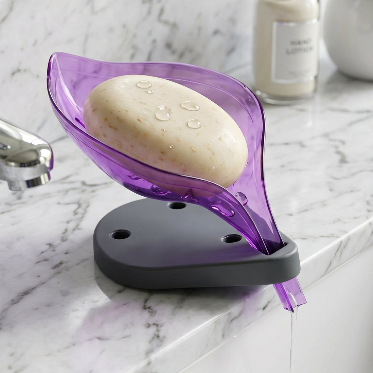 Leaf Self-Draining Soap Tray