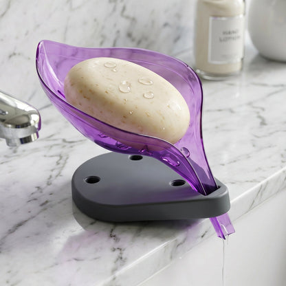 Leaf Self-Draining Soap Tray