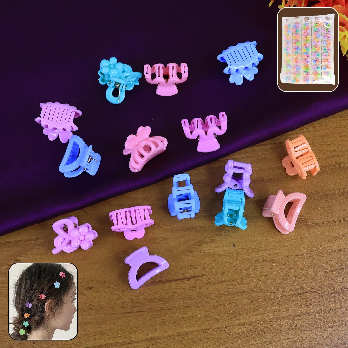 Kids Hair Claw Clips