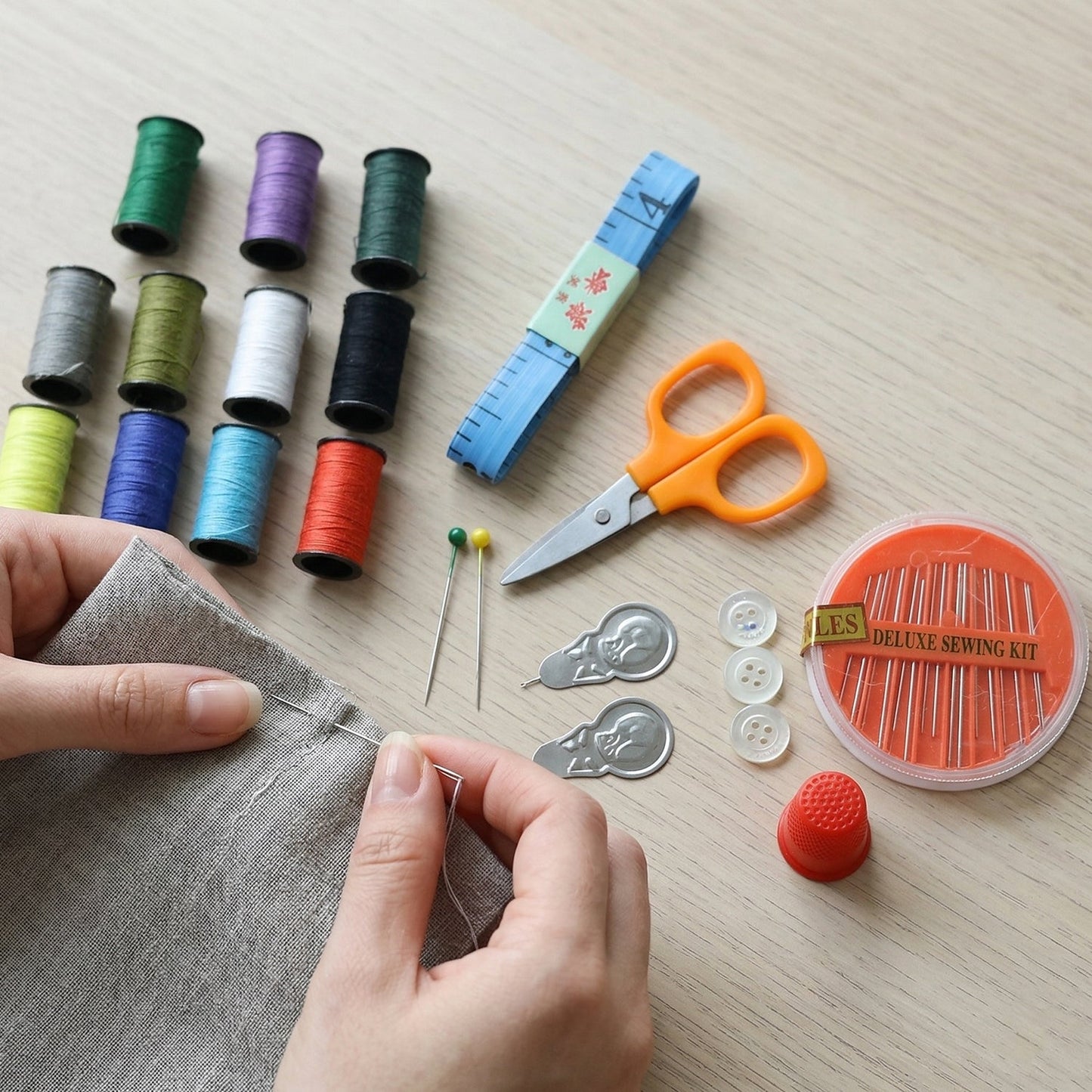 Portable Emergency Sewing Kit