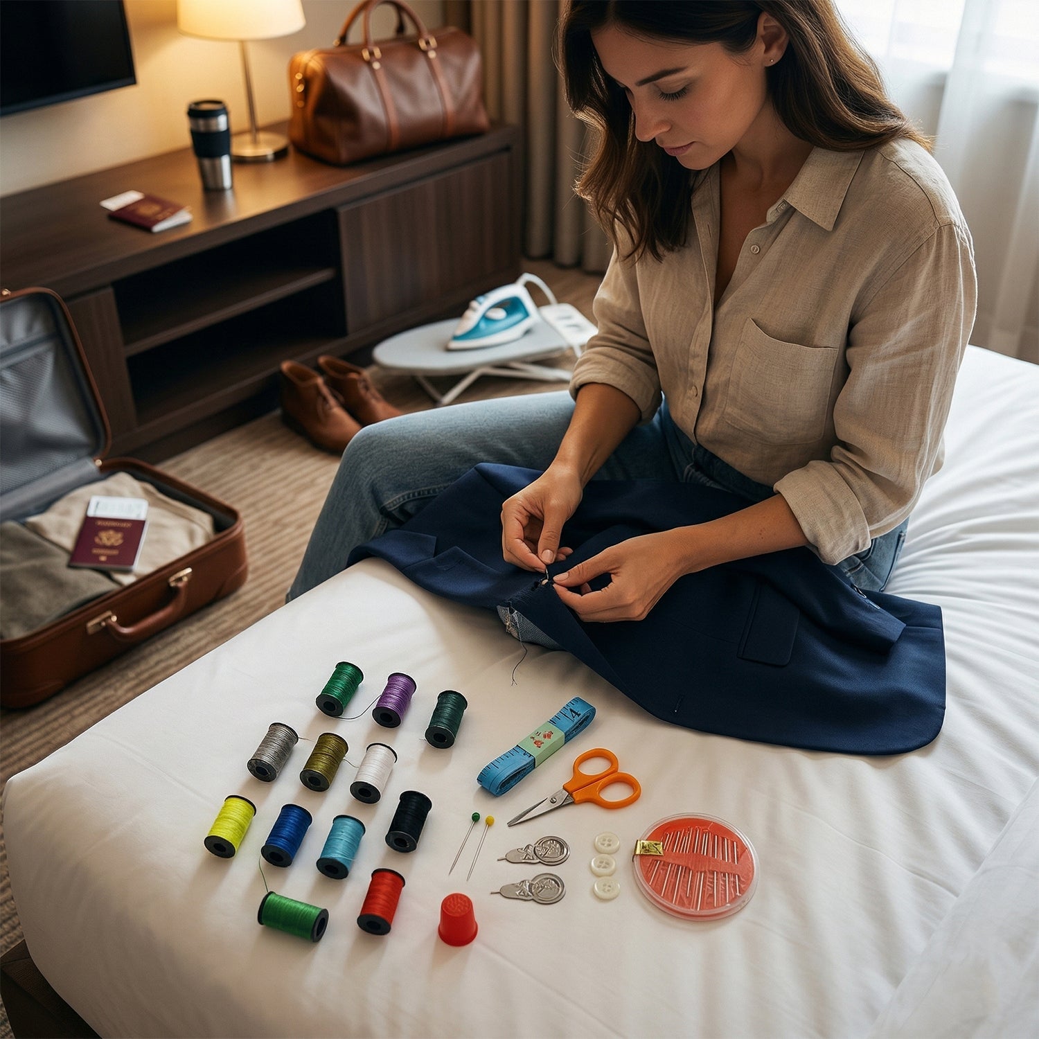 Portable Emergency Sewing Kit