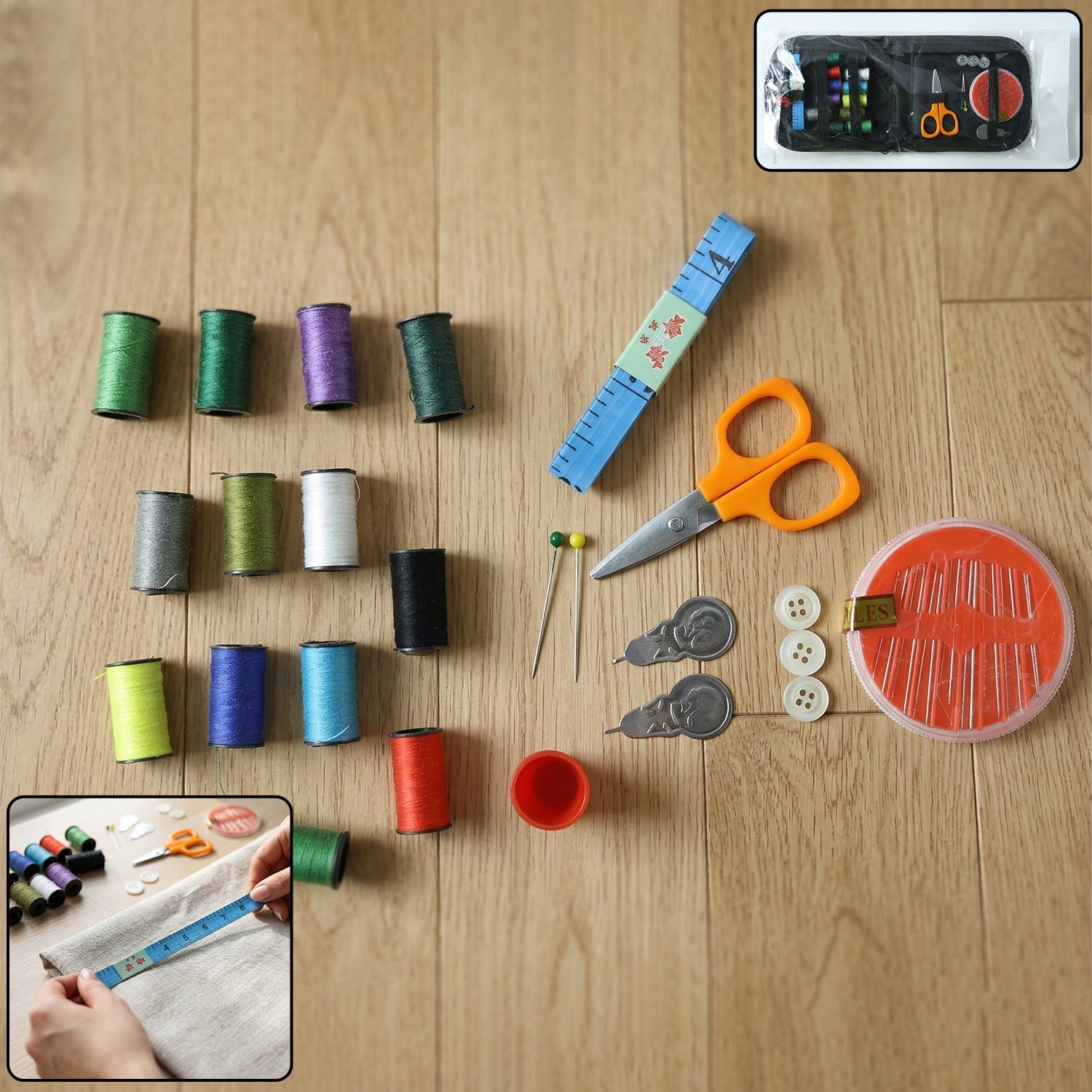 Portable Emergency Sewing Kit