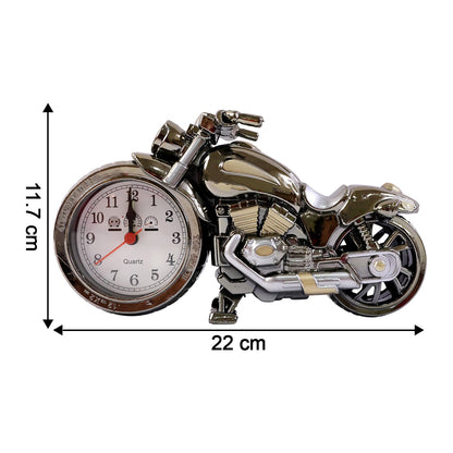 Motorbike Alarm Table Clock