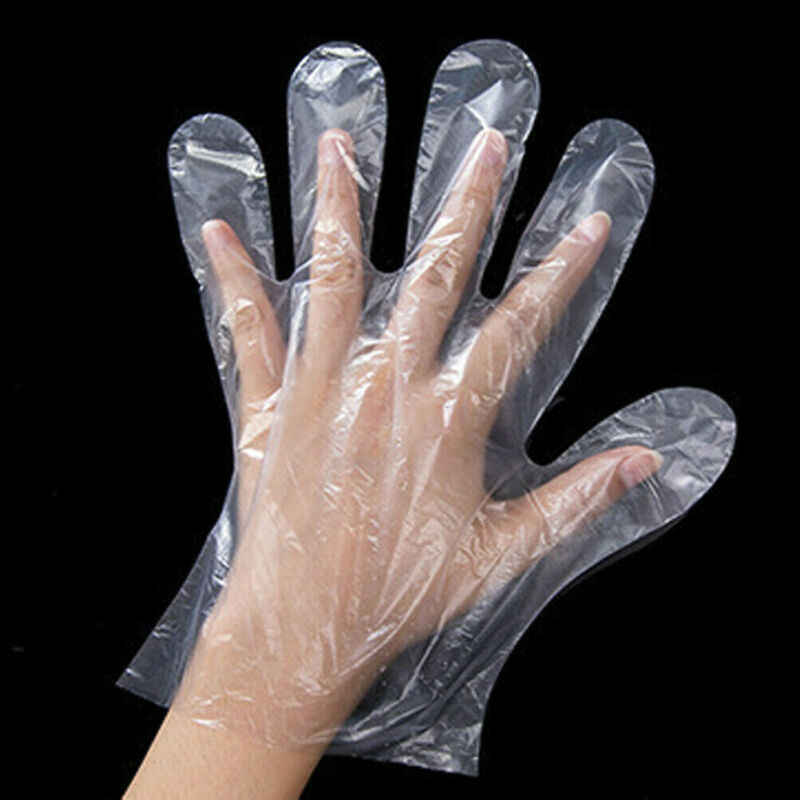 Plastic Transparent Disposable Clear Gloves