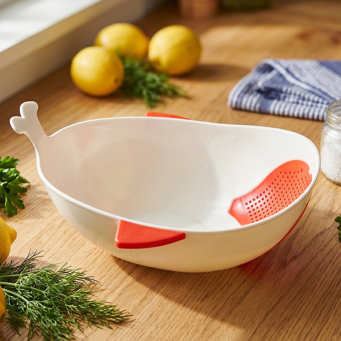 Multi-Purpose Washing Bowl & Strainer