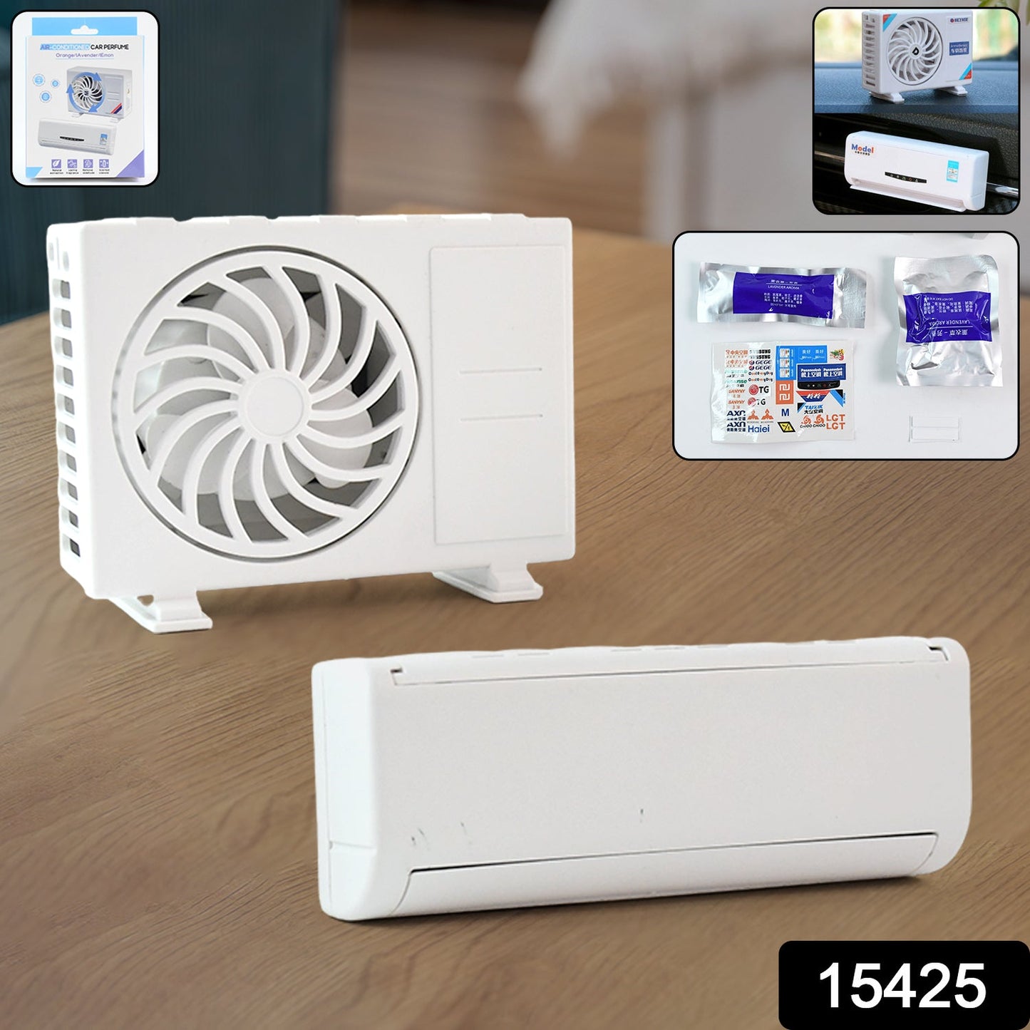 AC Design Solar-powered Car Air Freshener