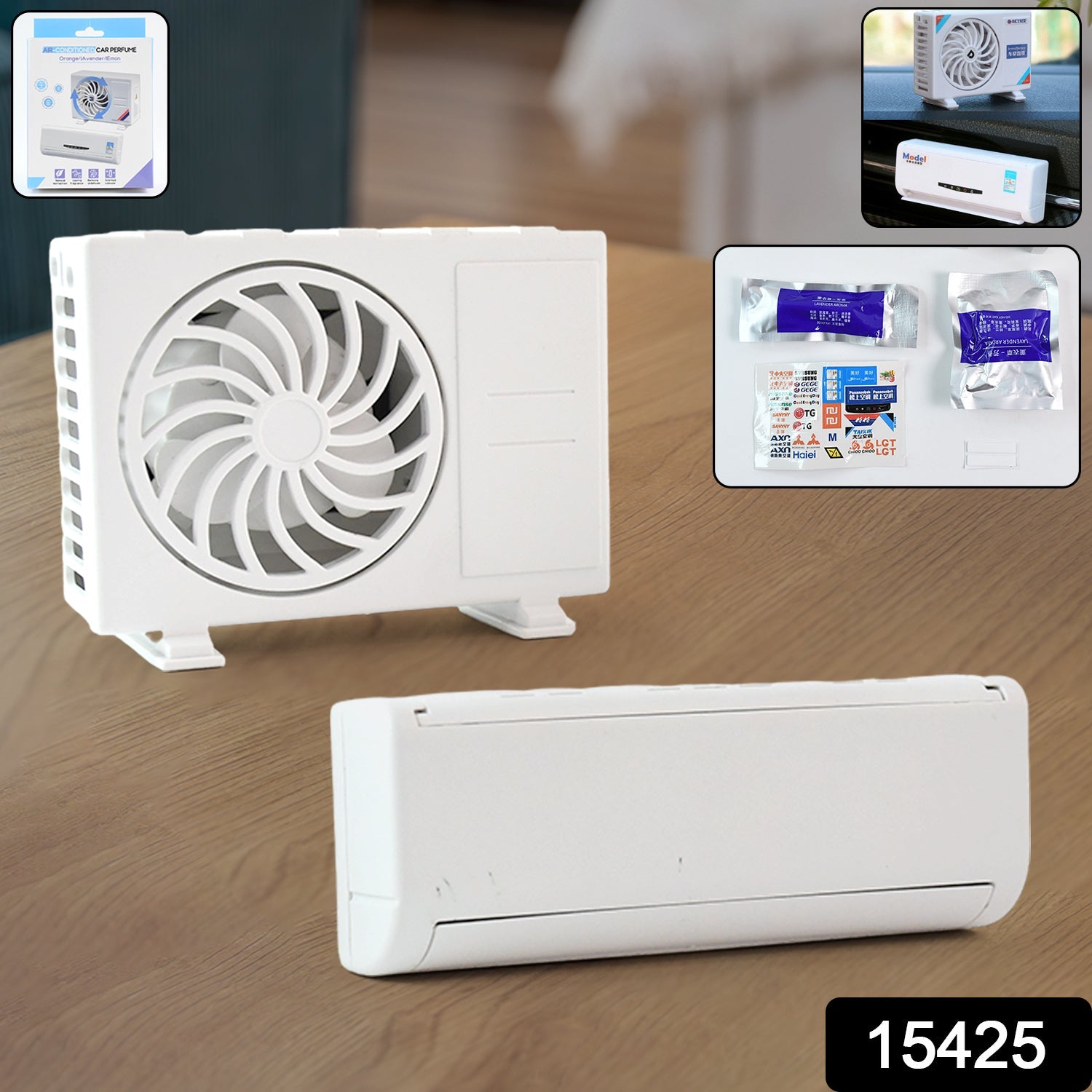 AC Design Solar-powered Car Air Freshener
