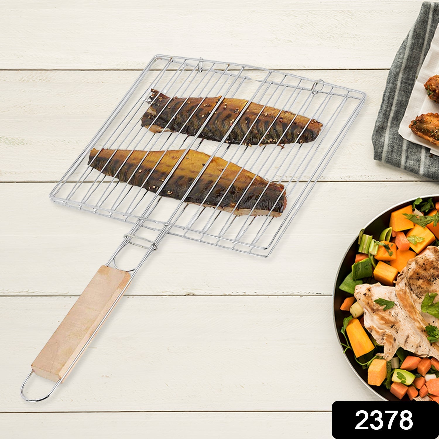 Square Papad Roaster Grill