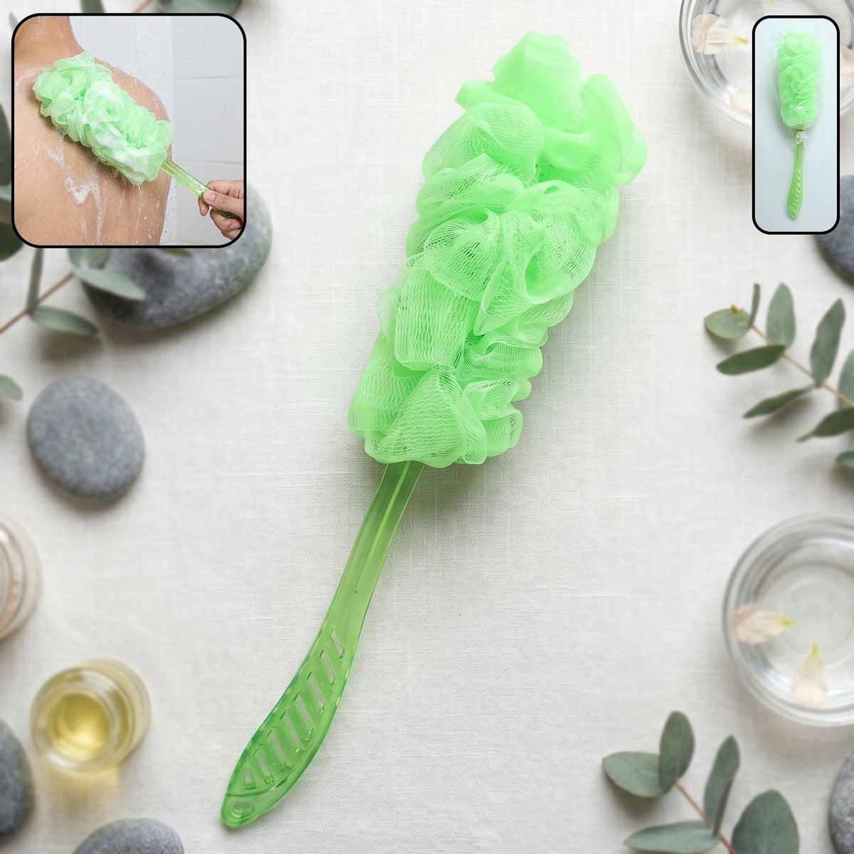 Long Handle Bath Sponge