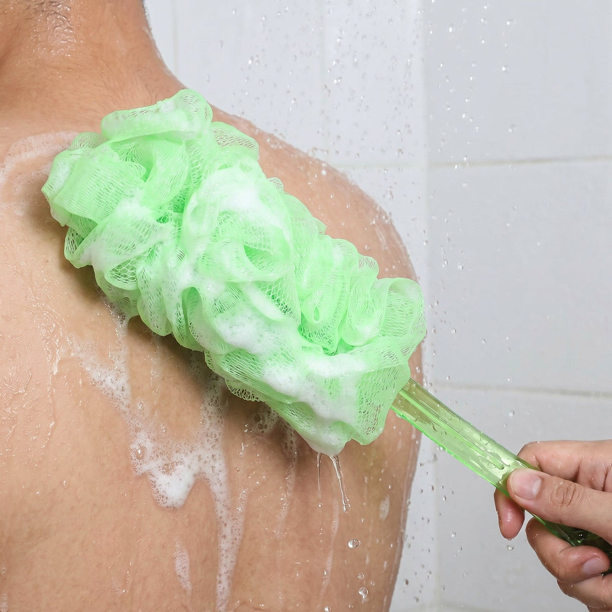 Long Handle Bath Sponge