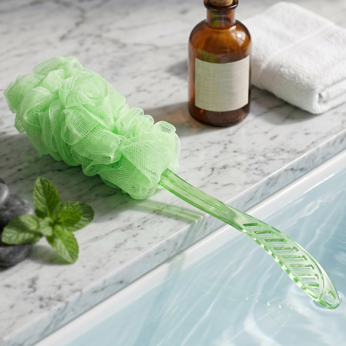 Long Handle Bath Sponge