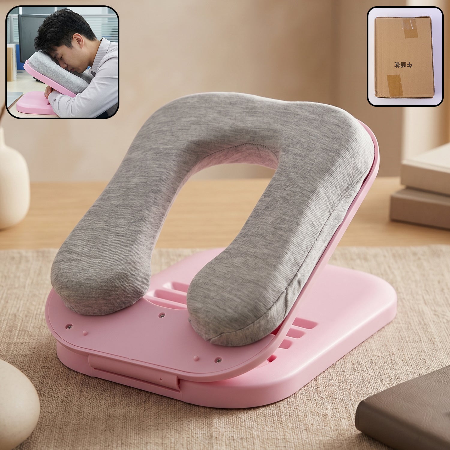 Soft Nap Doughnut Pillow