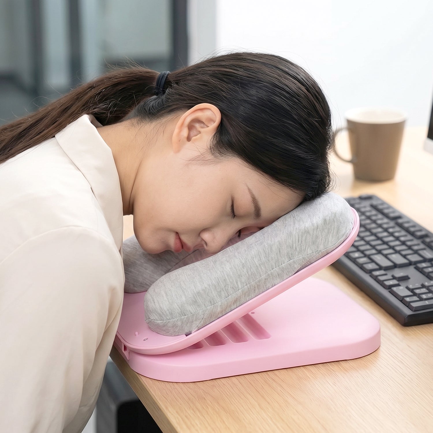Soft Nap Doughnut Pillow