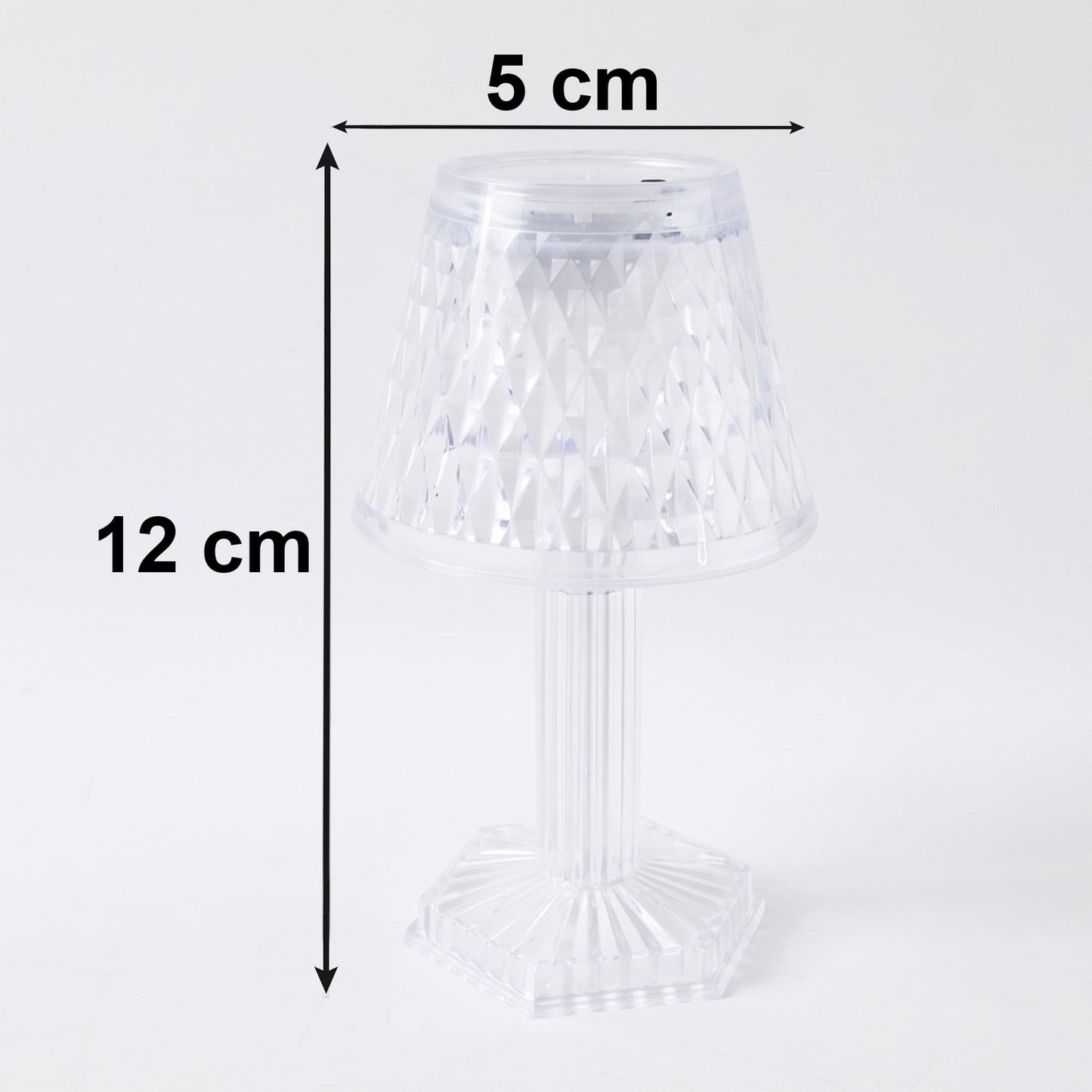 Cup Shape Crystal Table Lamp