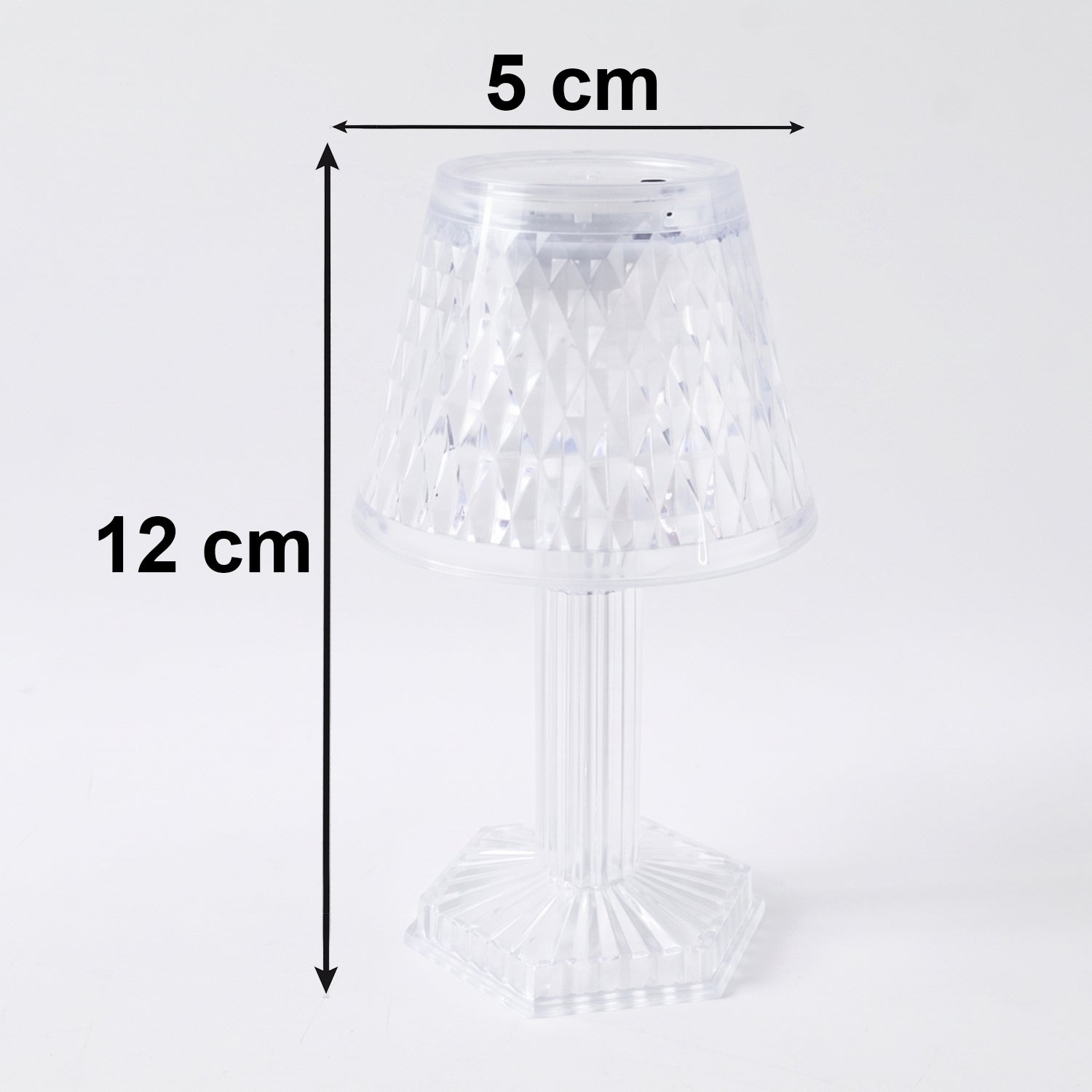 Cup Shape Crystal Table Lamp