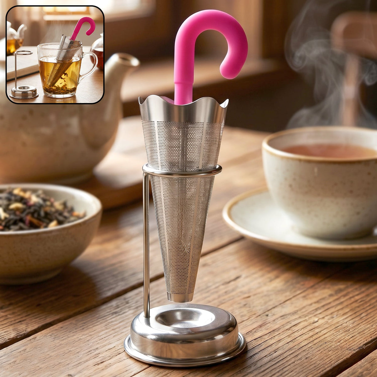 Umbrella Silicone Tea Infuser