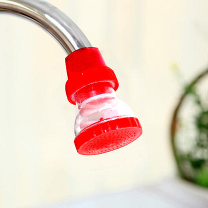 Big Plastic 360-degree Shower Head Faucet
