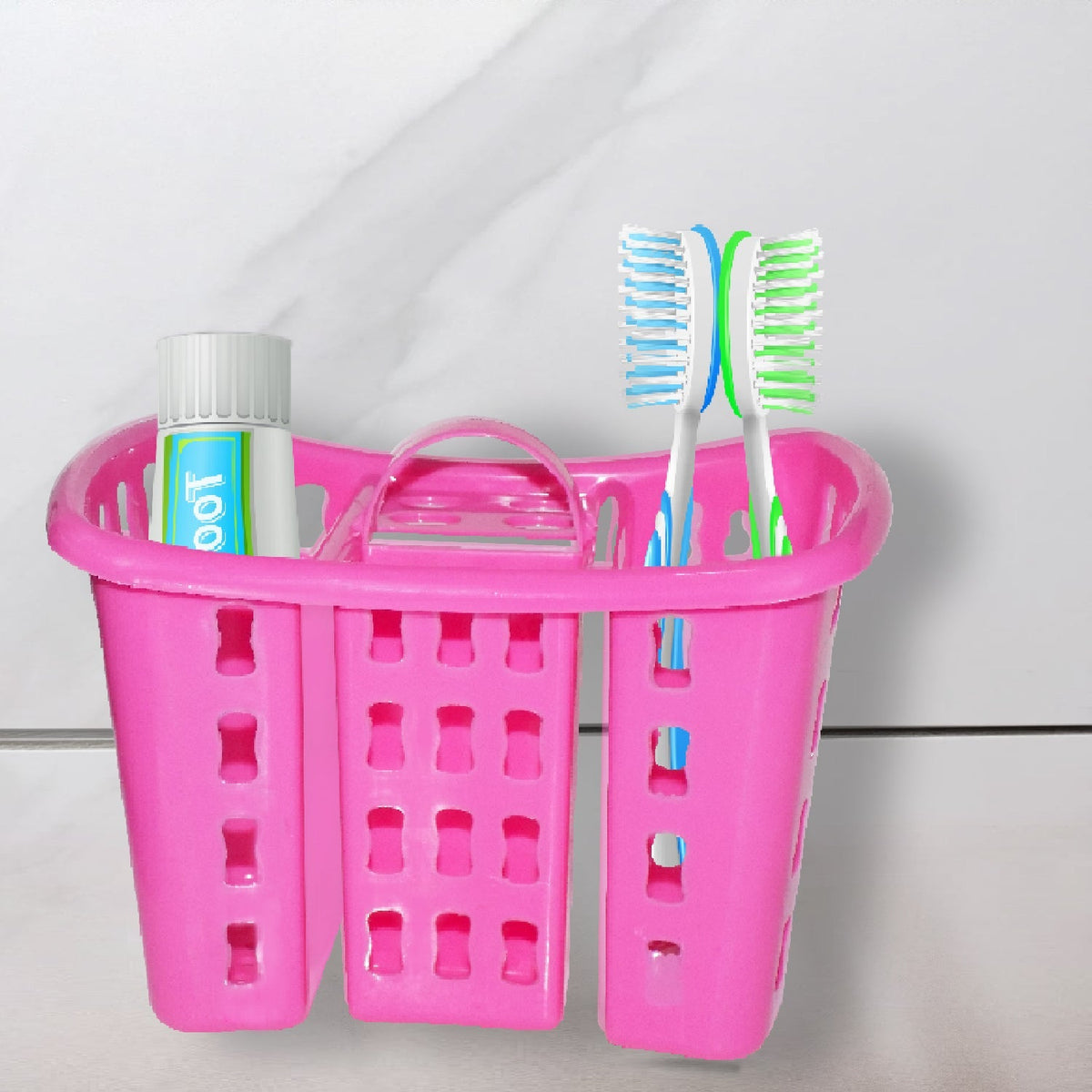 Toothbrush Holder Stand 4-in-1