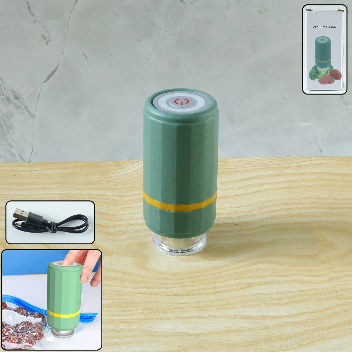 USB Rechargeable Vacuum Sealer