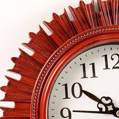 Wooden Look Designer Wall Clock