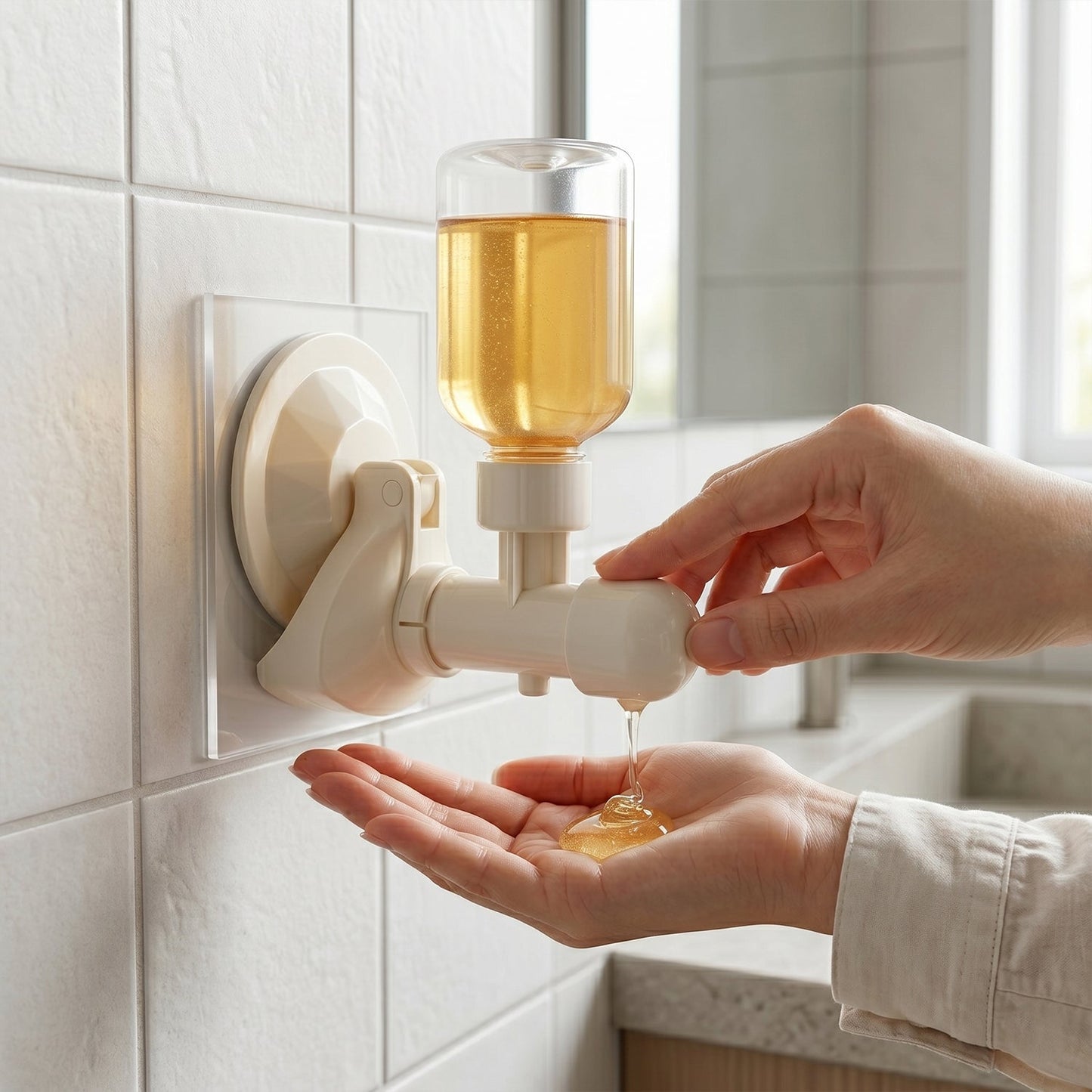 Wall-mount Liquid Soap Dispenser