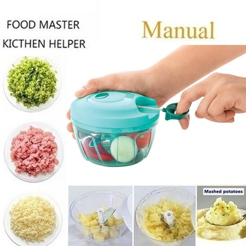 Mini Plastic Vegetable Chopper – 550ml