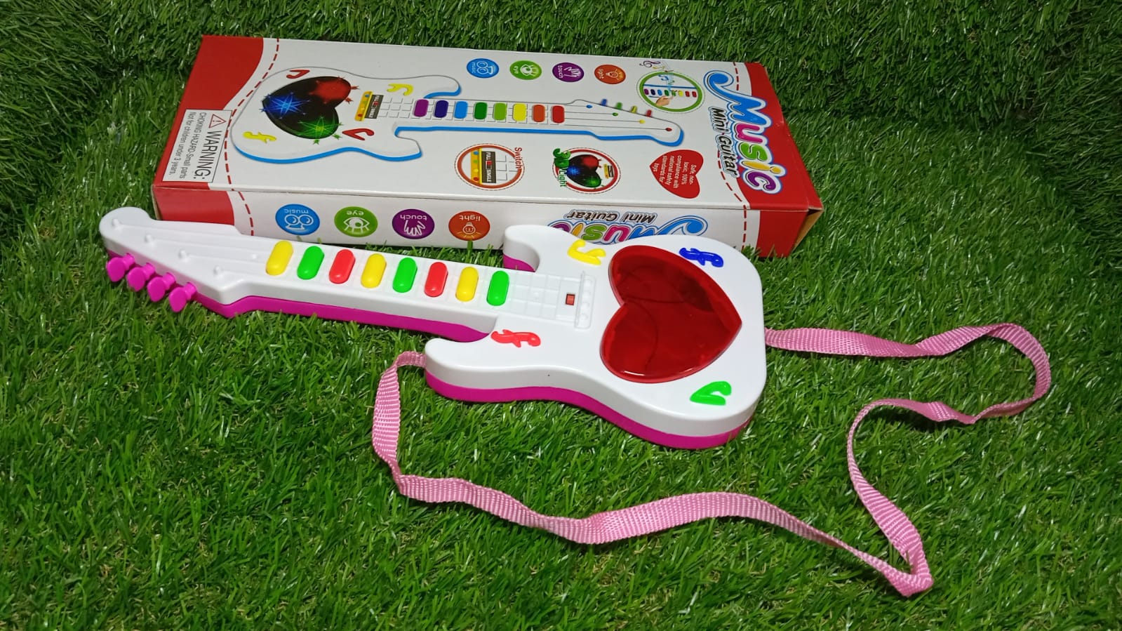 Battery Operated Musical Instruments Mini Guitar