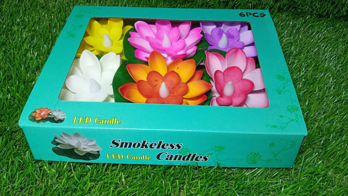 Floating Lotus LED Candles