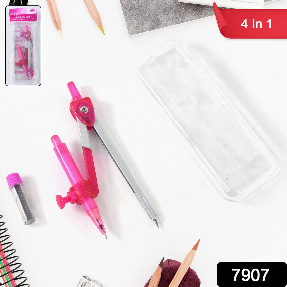4-in-1 Student Compass Set