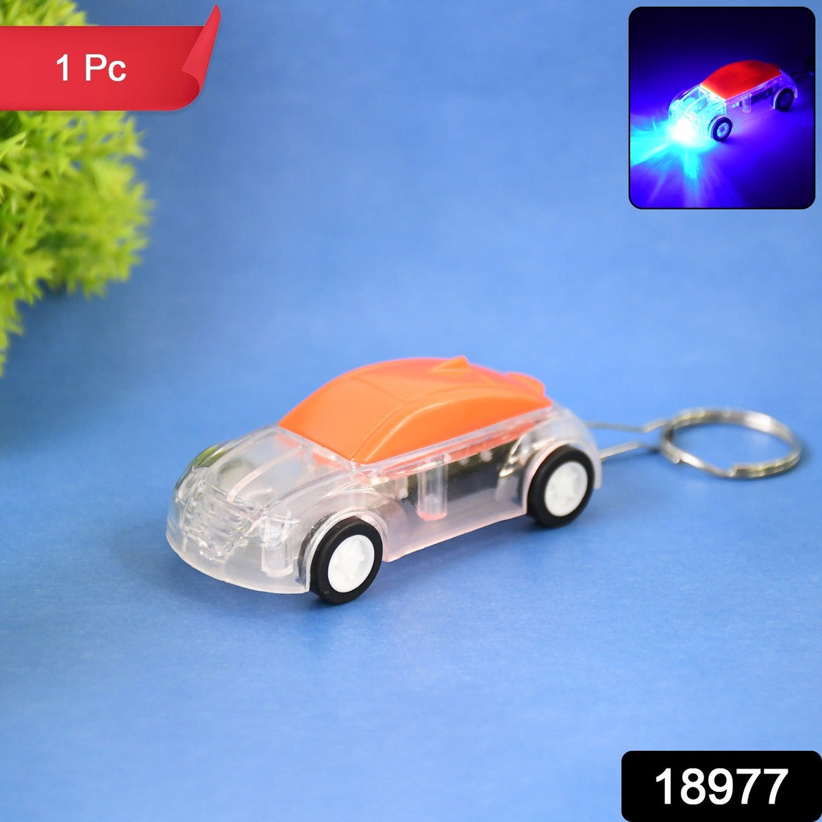 Mini Car LED Keychain