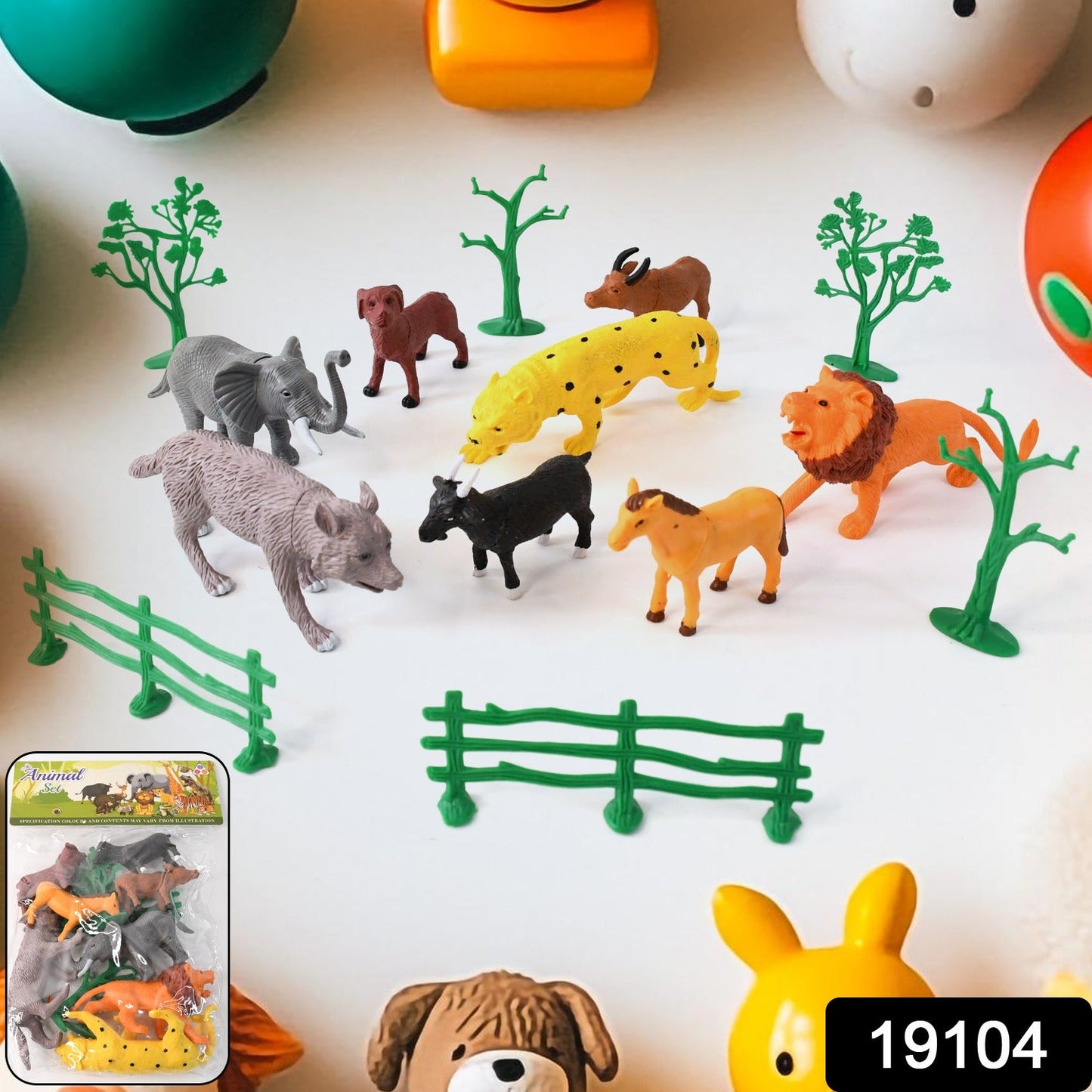 Wild Animal Toy Set