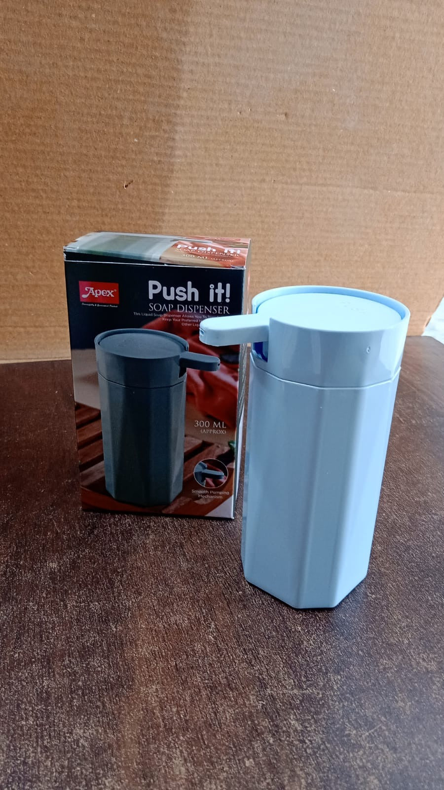 Apex Push-It Soap Dispenser – 300 ml