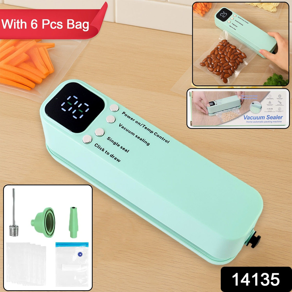 Rechargeable Food Vacuum Sealer