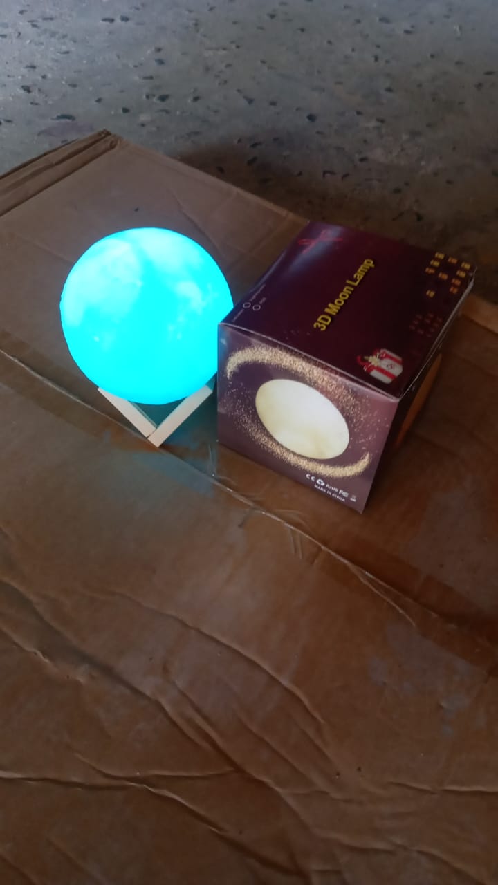 3D Moon Glow Lamp