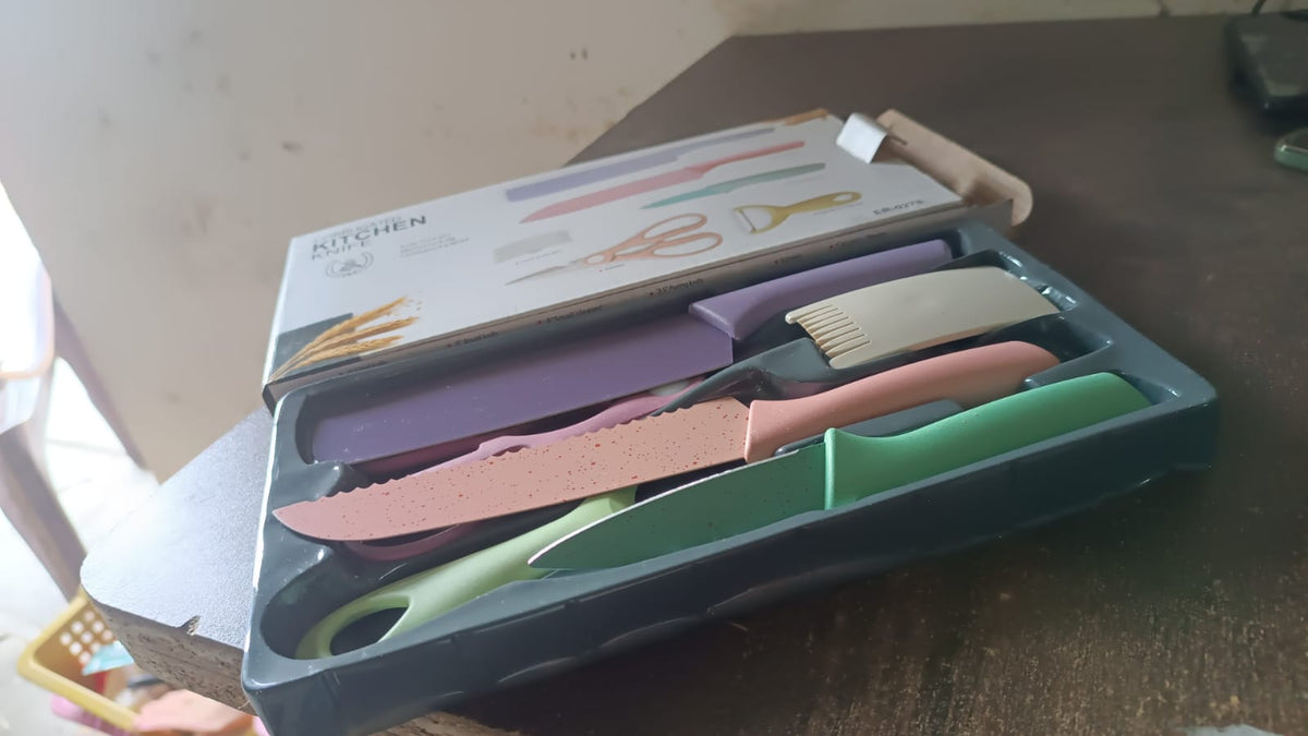 Professional Colorful Kitchen Knives Set