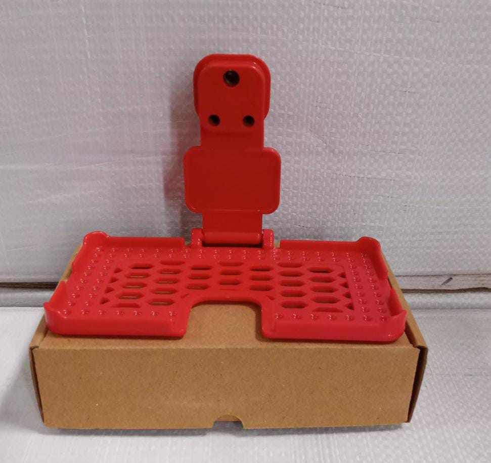 Wall Holder Stand for Mobile Charging – Red