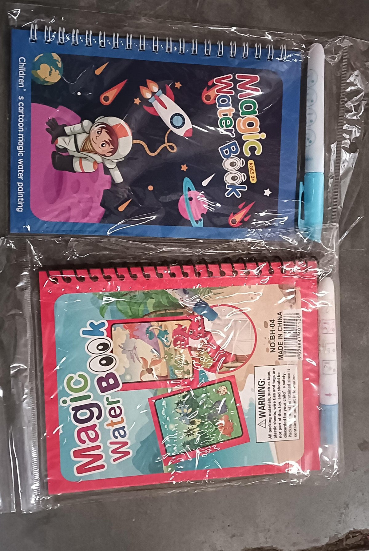 Magic Water Coloring Book