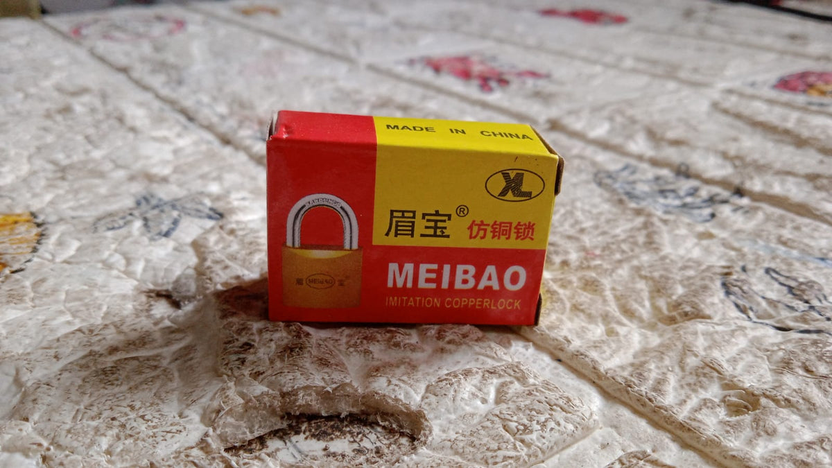 Cut-Resistant Brass Padlock