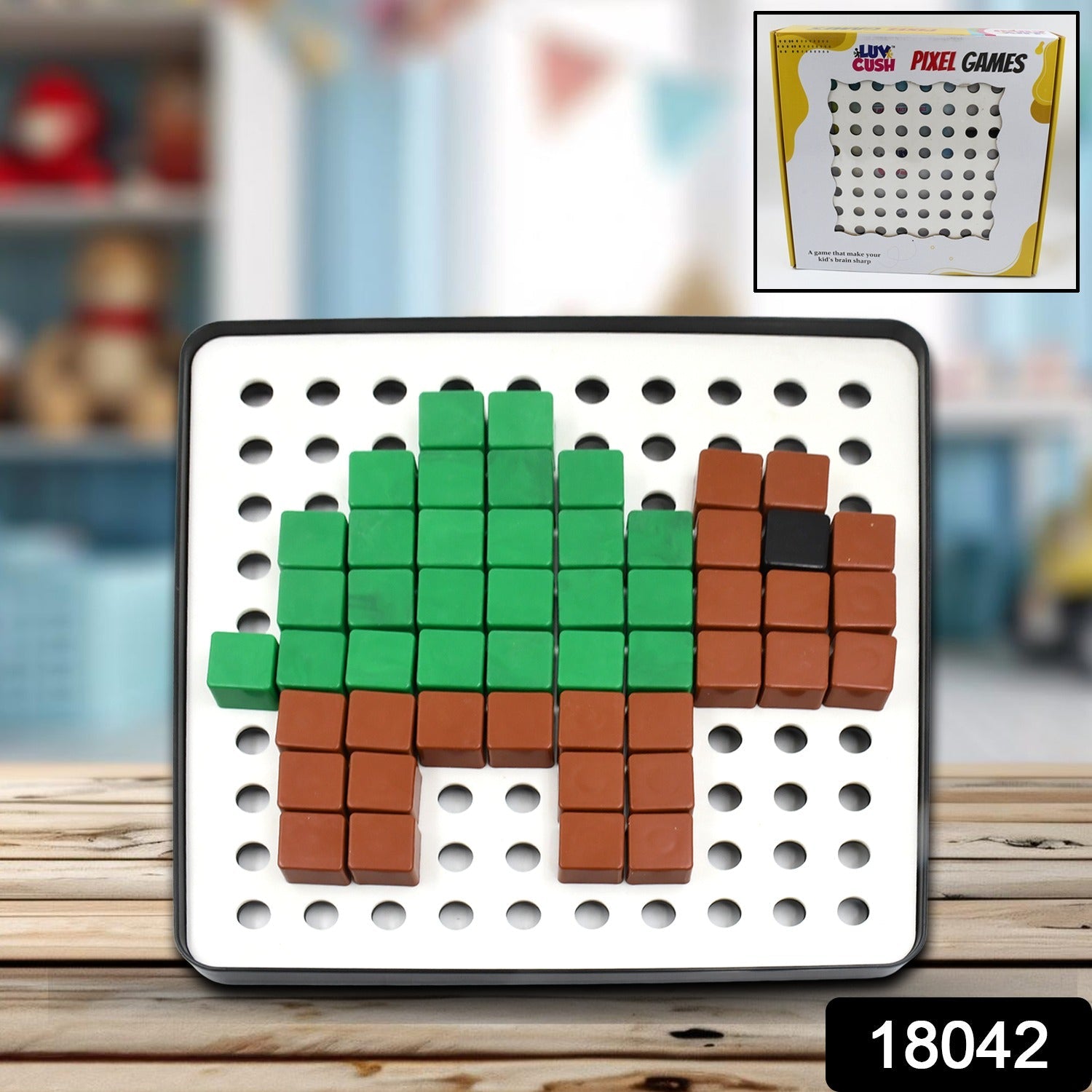Educational Pixel Cubes Toy