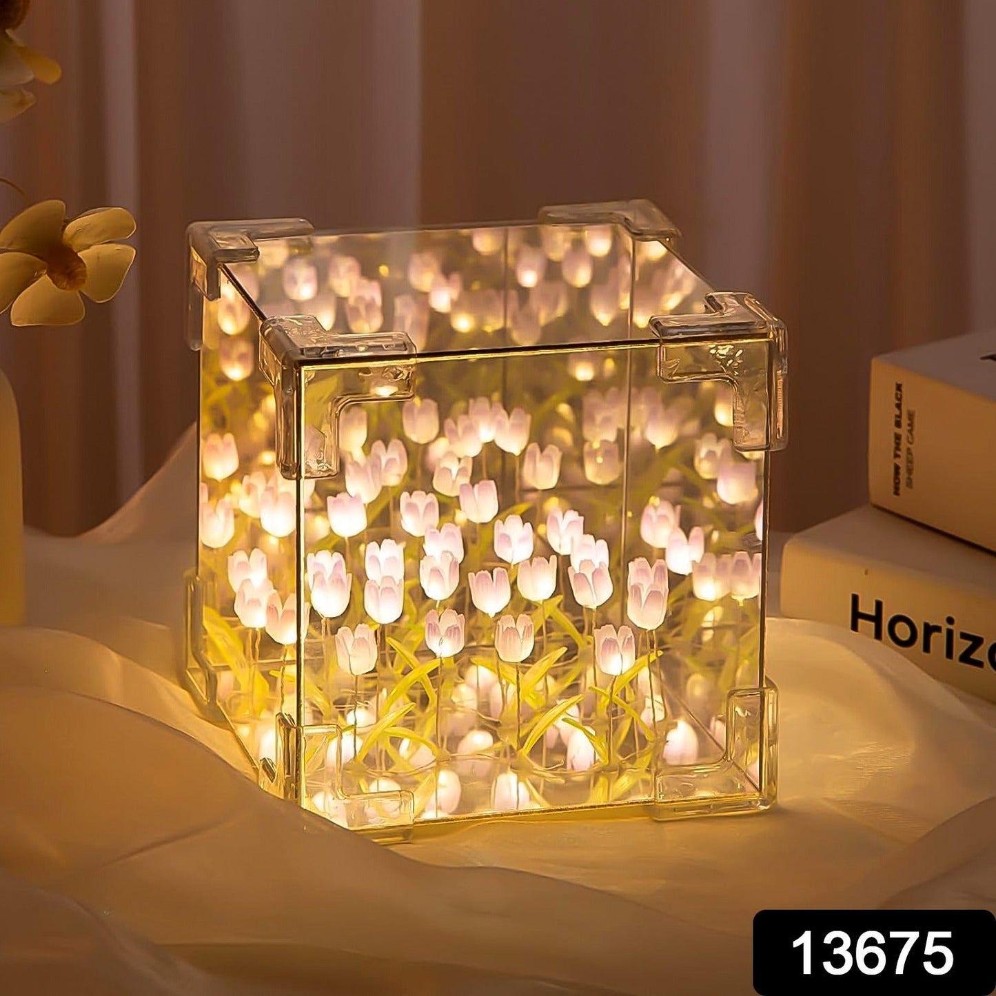 Tulip Mirror Night Lamp