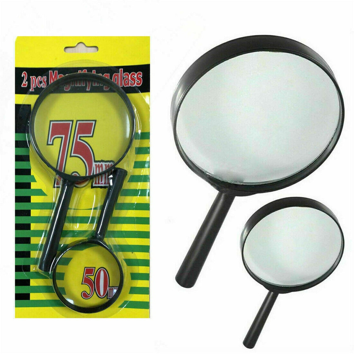 2pc Magnifying Glass Set