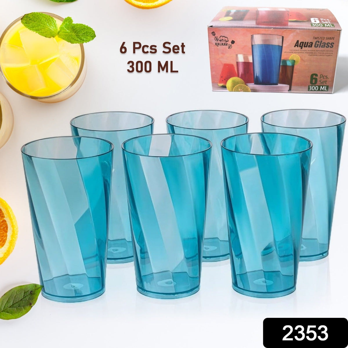 Premium Glass Set of 6 – 300ml